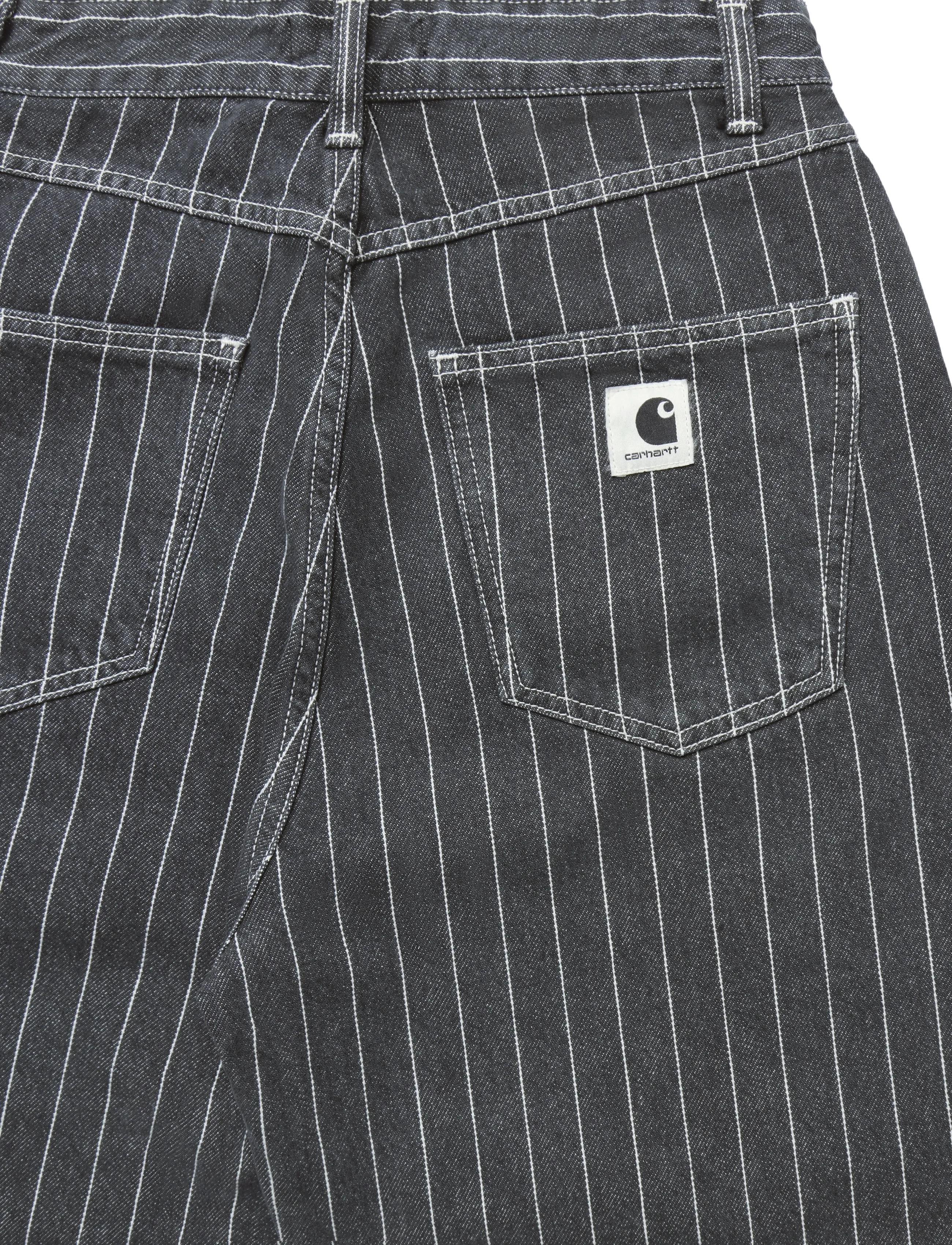 Carhartt WIP - W' Orlean Pant - raka jeans - black / white - 5