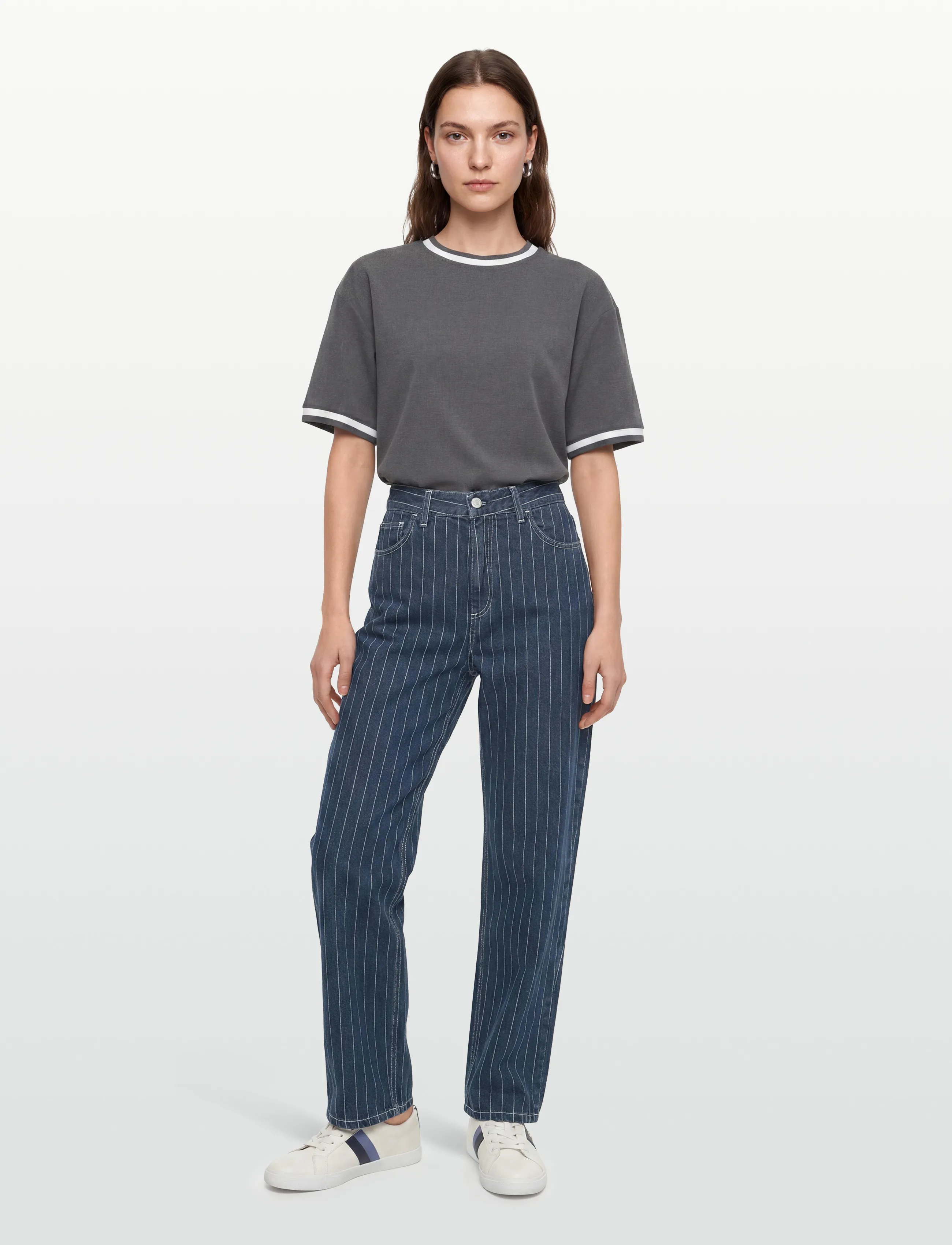 Carhartt WIP - W' Orlean Pant - raka jeans - blue / white - 0