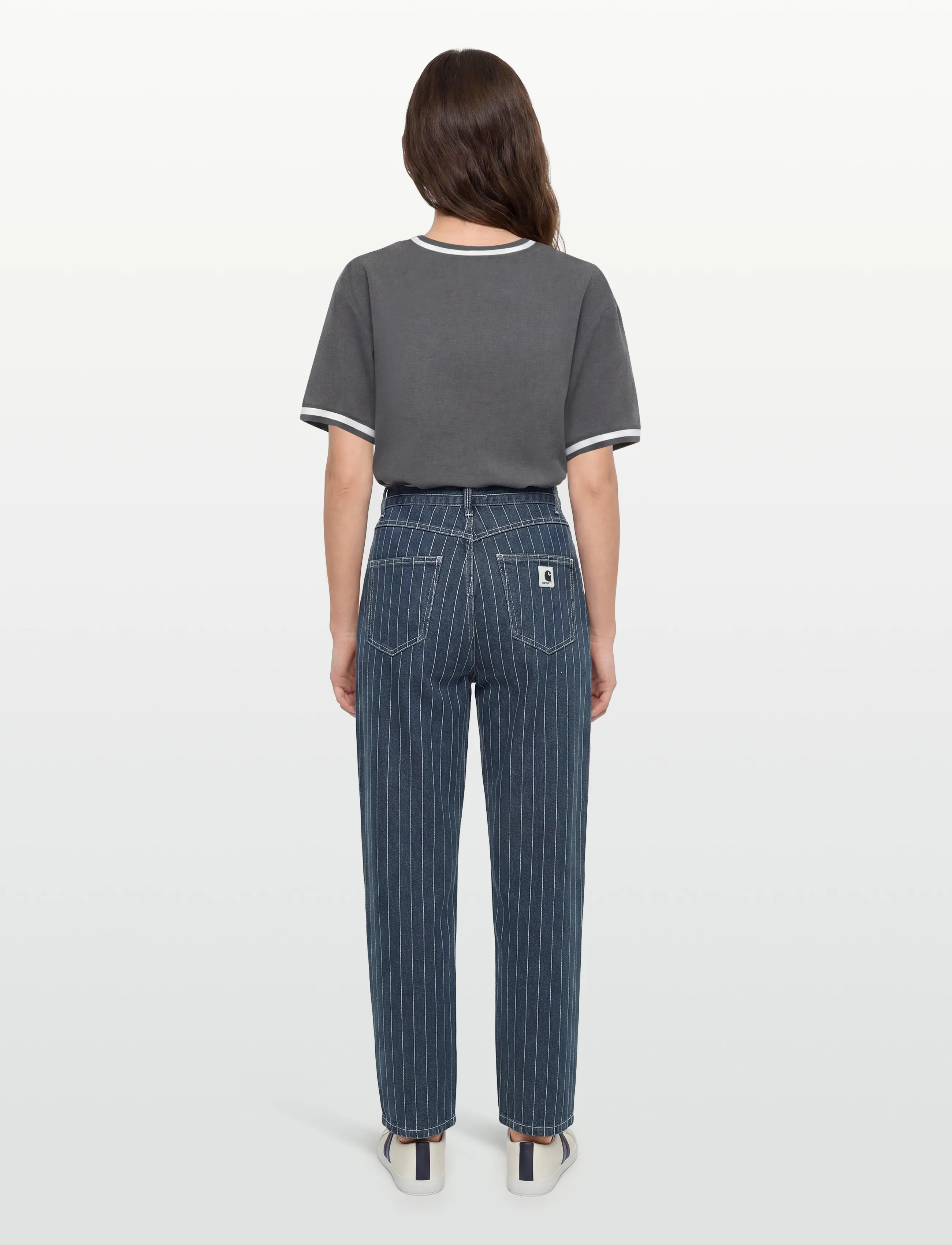 Carhartt WIP - W' Orlean Pant - raka jeans - blue / white - 4