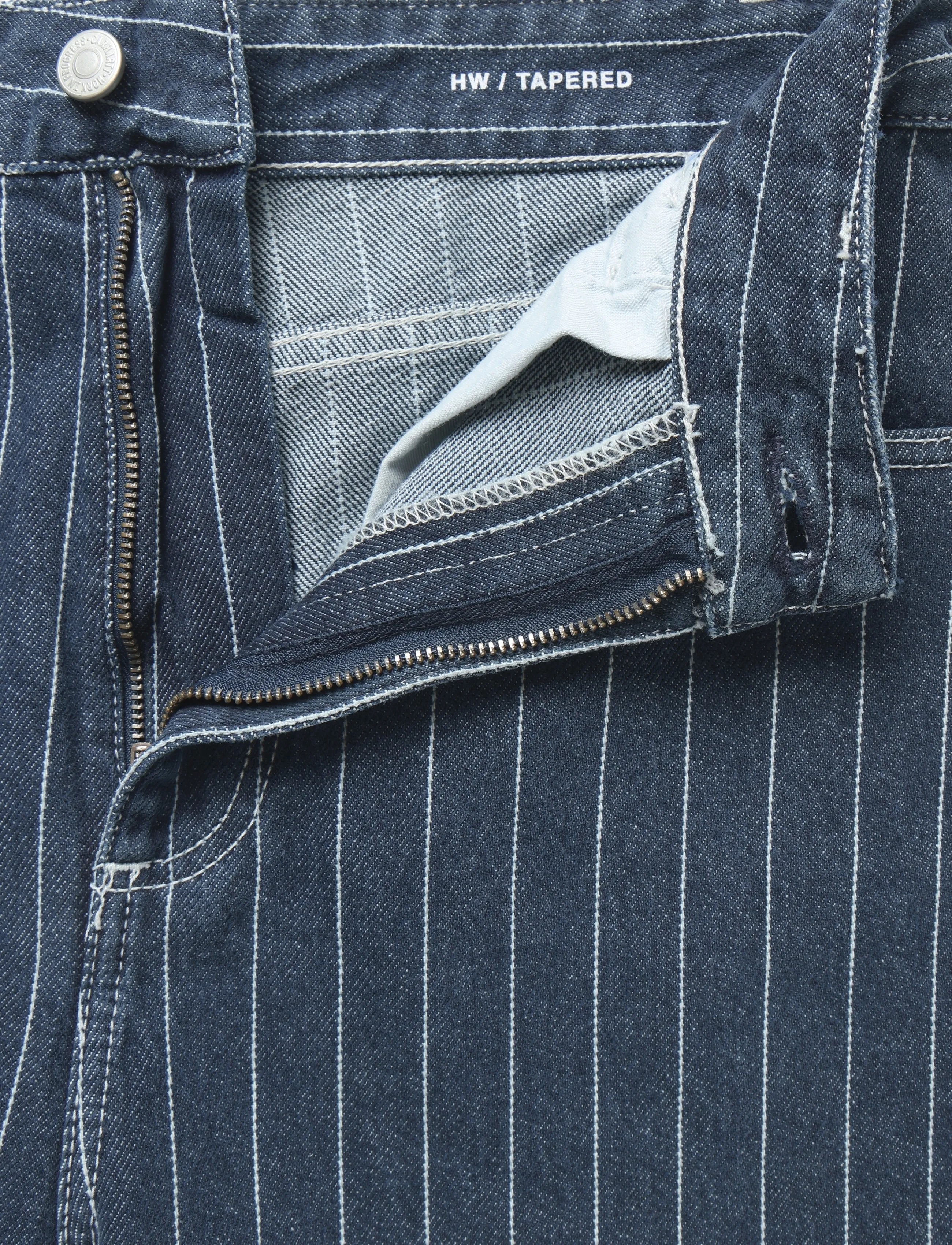 Carhartt WIP - W' Orlean Pant - straight jeans - blue / white - 3