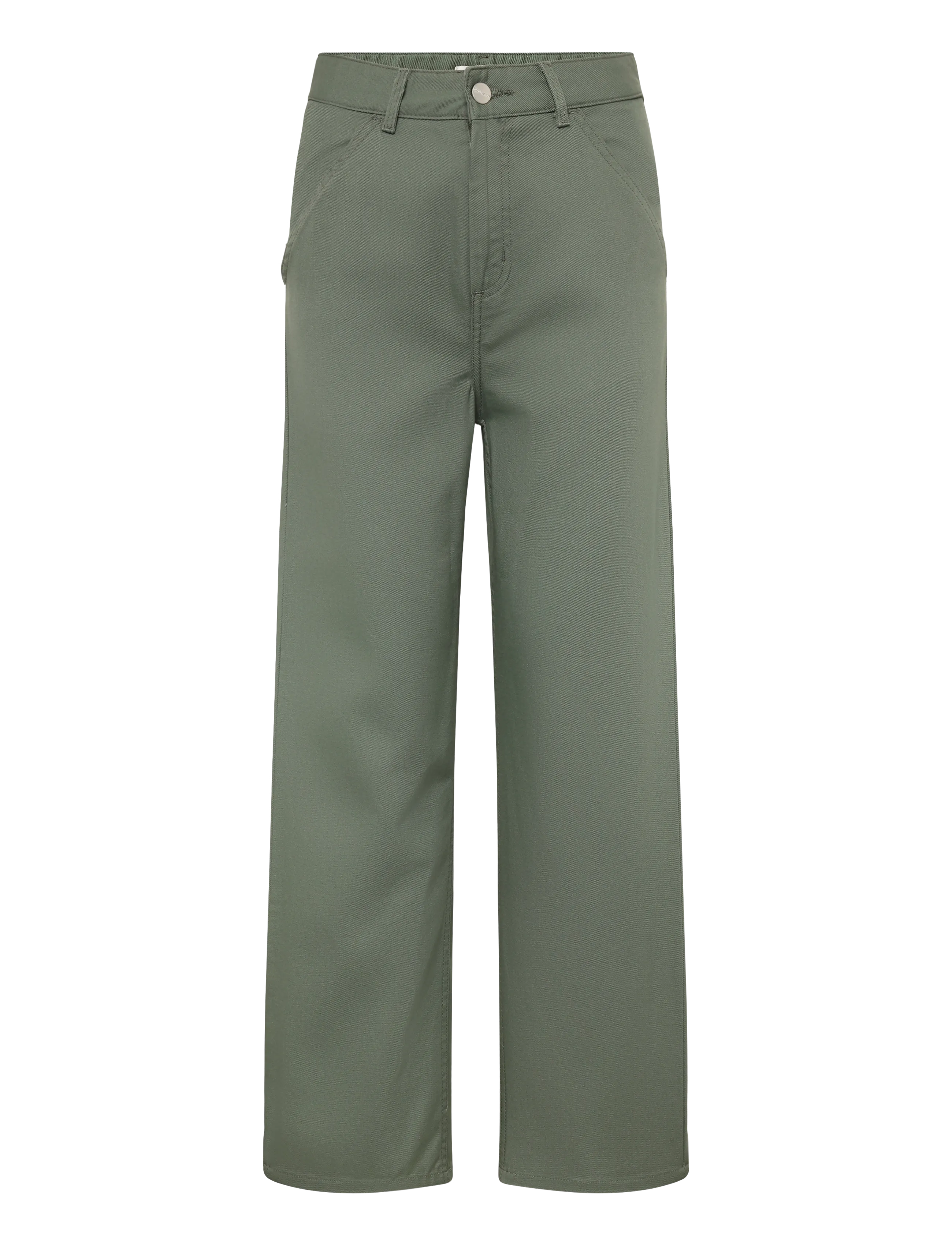 Carhartt WIP W' Simple Pant Arlington - Straight leg trousers - PARK RINSED / khaki/green
