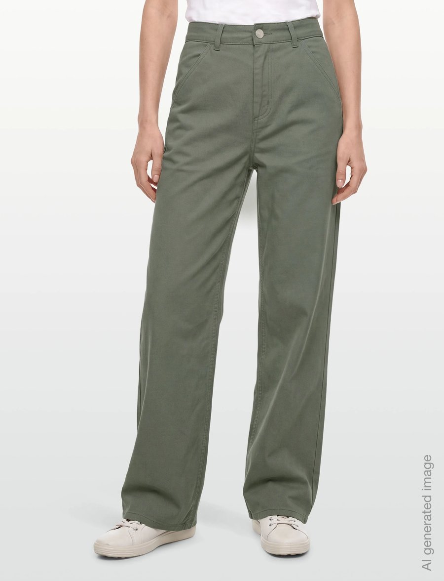 Carhartt WIP - W' Simple Pant Arlington - hose mit geradem bein - park rinsed - 3