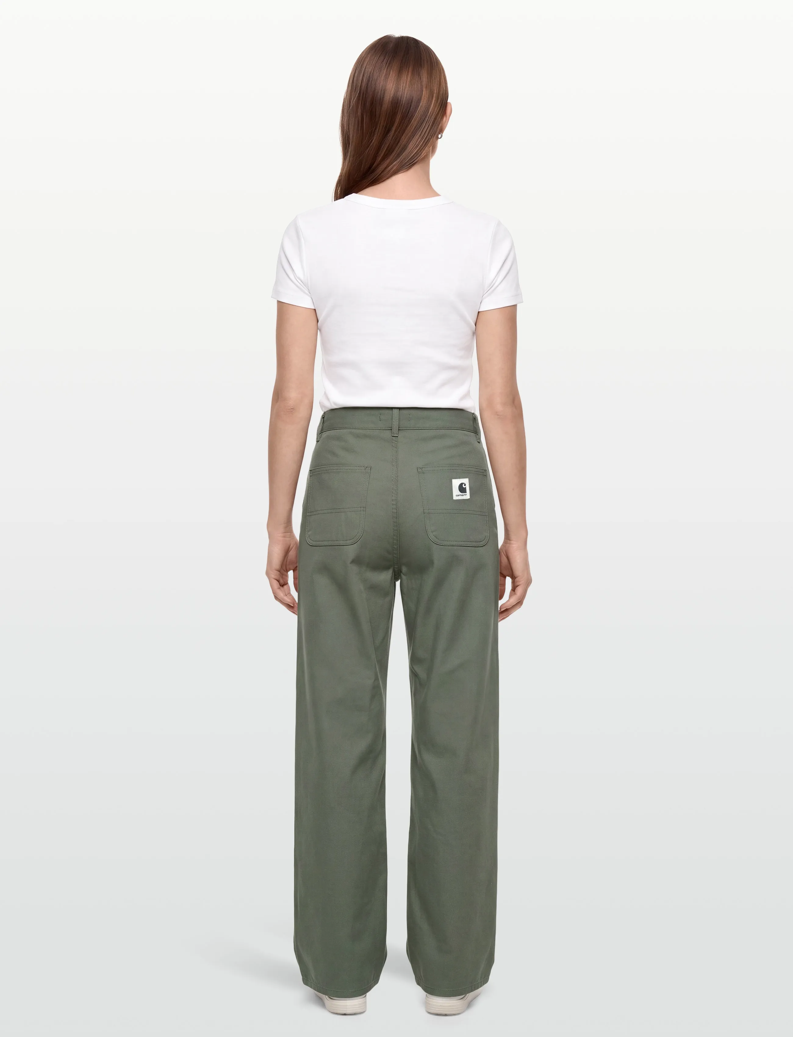 Carhartt WIP - W' Simple Pant Arlington - spodnie proste - park rinsed - 4