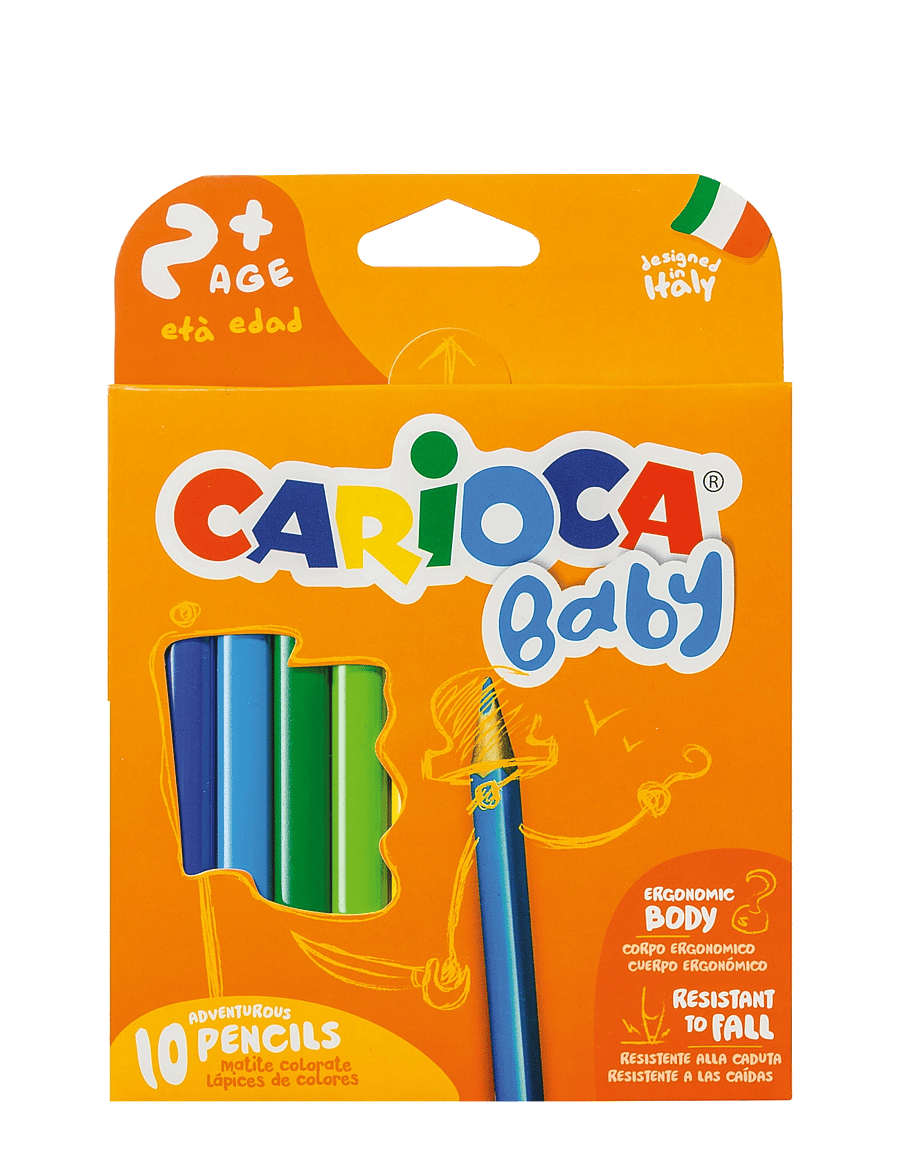 Carioca - CARIOCA BABY JUMBOPENNOR - lyijykynät - orange - 0