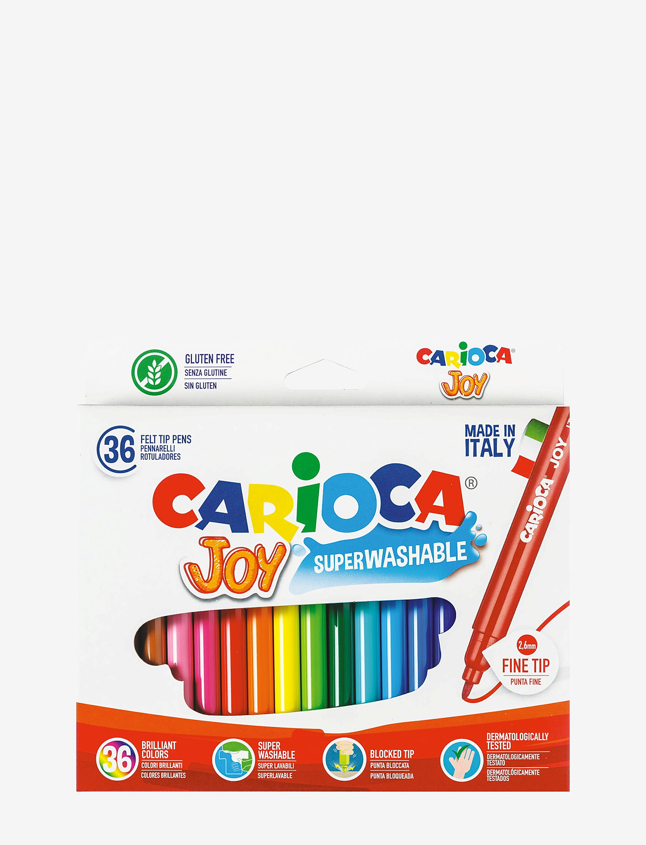 Carioca - CARIOCA FIBERPENNOR 36 ST - blýantar - white - 0