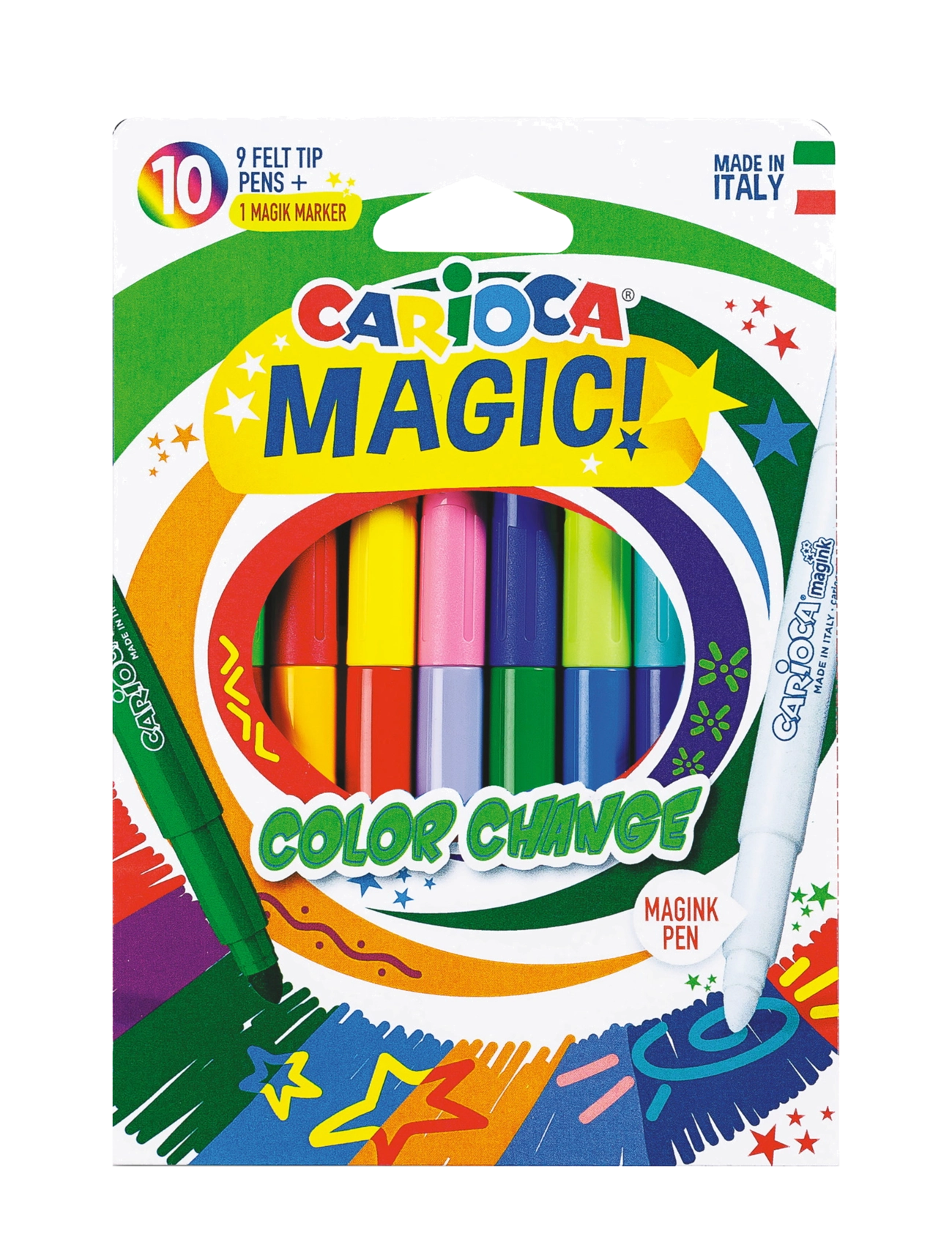 Carioca Carioca Trolleripennor, One Size, Multi/patterned, Tegning > Farveblyanter, Børn
