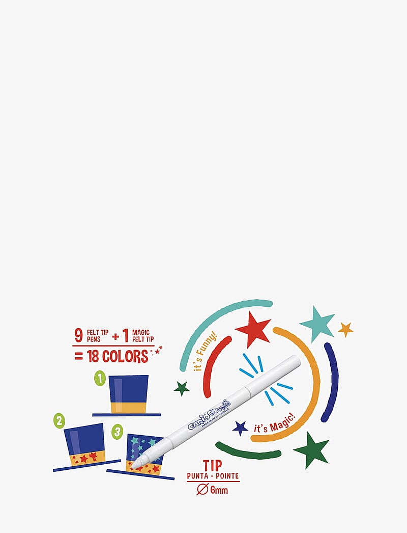 Carioca - CARIOCA TROLLERIPENNOR - buntstifte - multicoloured - 1