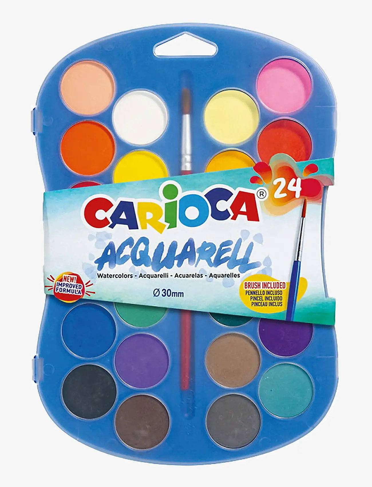 Carioca - CARIOCA VATTENFÄRGER 24 ST - farben - multi - 0