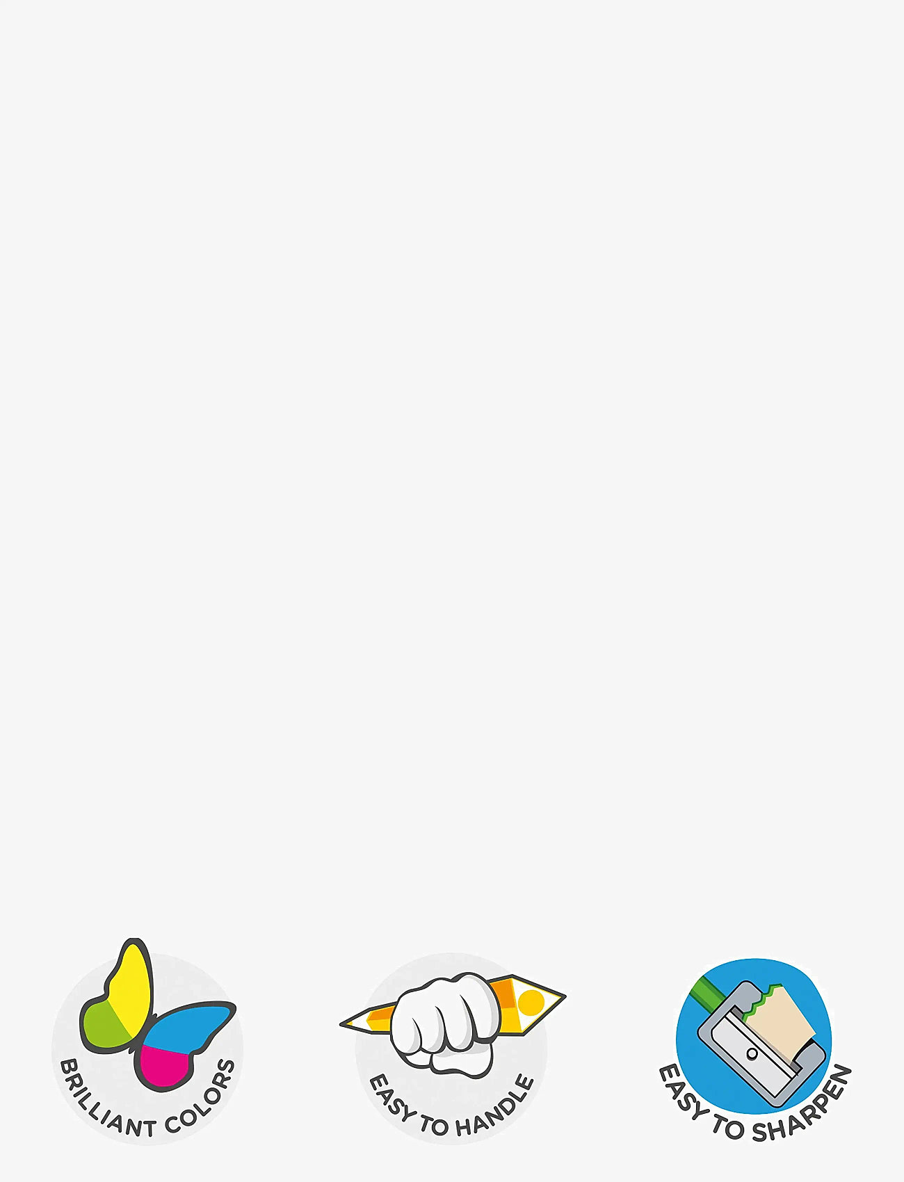 Carioca - CARIOCA FÄRGPENNOR PASTELL 12ST - blyanter - white - 3