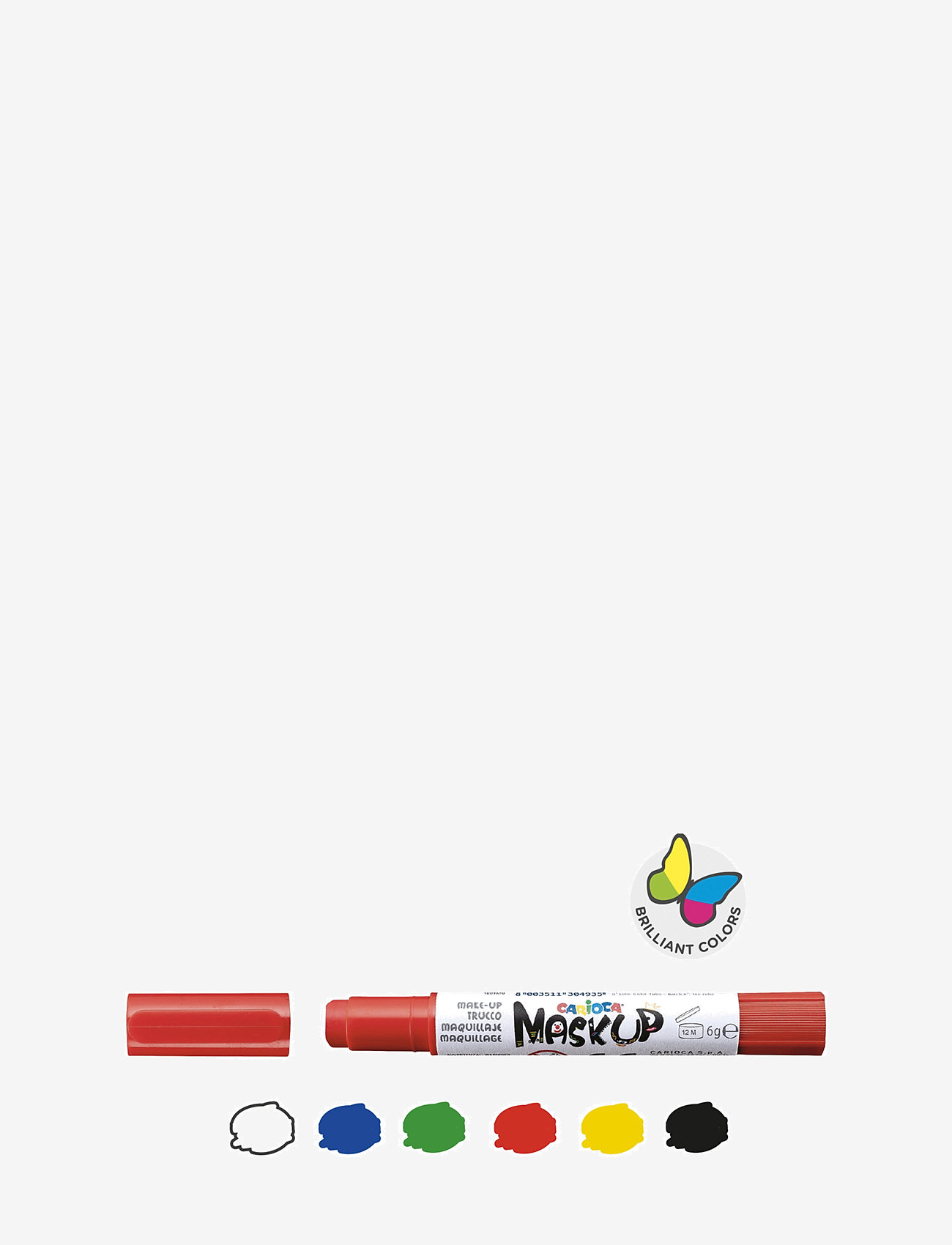 Carioca - CARIOCA MASK-UP CLASSIC 6-PACK - geschenke unter 30€ - white - 1