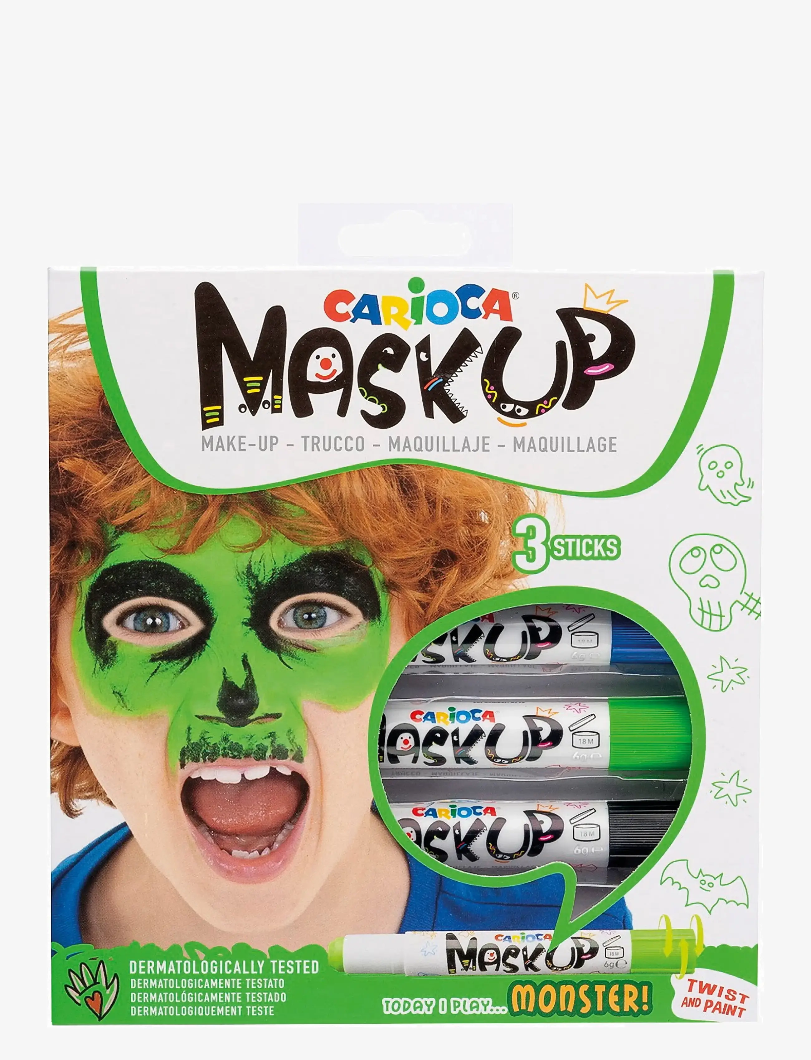 Carioca CARIOCA MASK-UP MONSTER - Gesichtsschminke - MULTI / multi