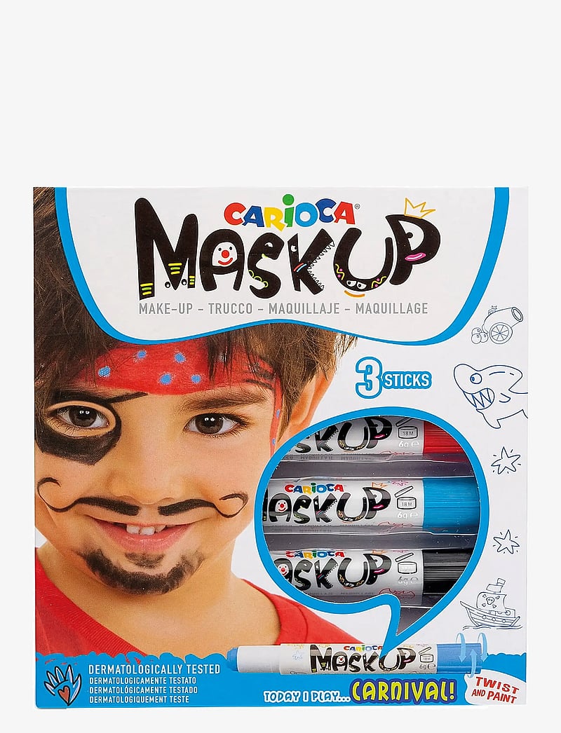 Carioca - CARIOCA MASK-UP PIRAT - gesichtsschminke - multi - 0