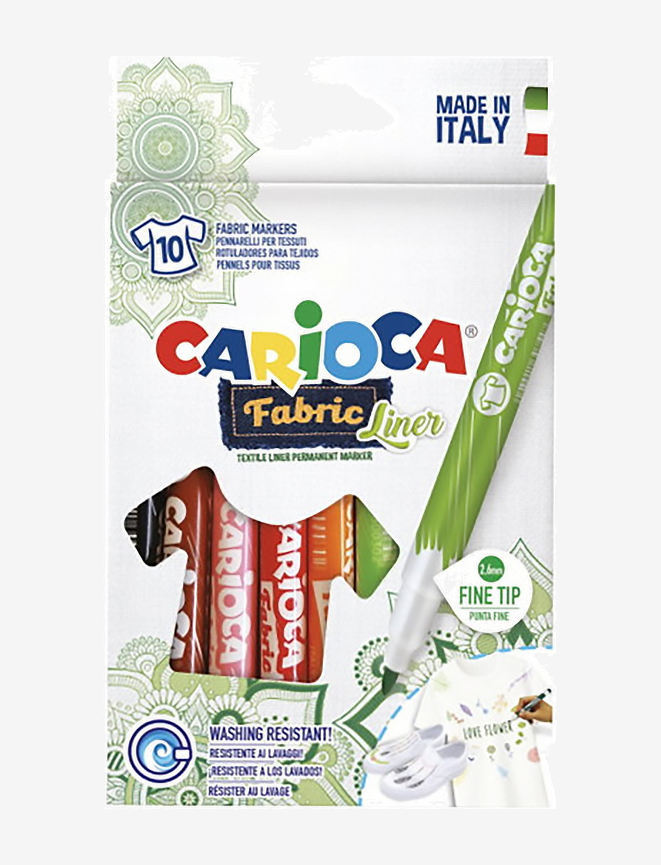 Carioca - CARIOCA TEXTILPENNOR 10ST - blyanter - multi - 0