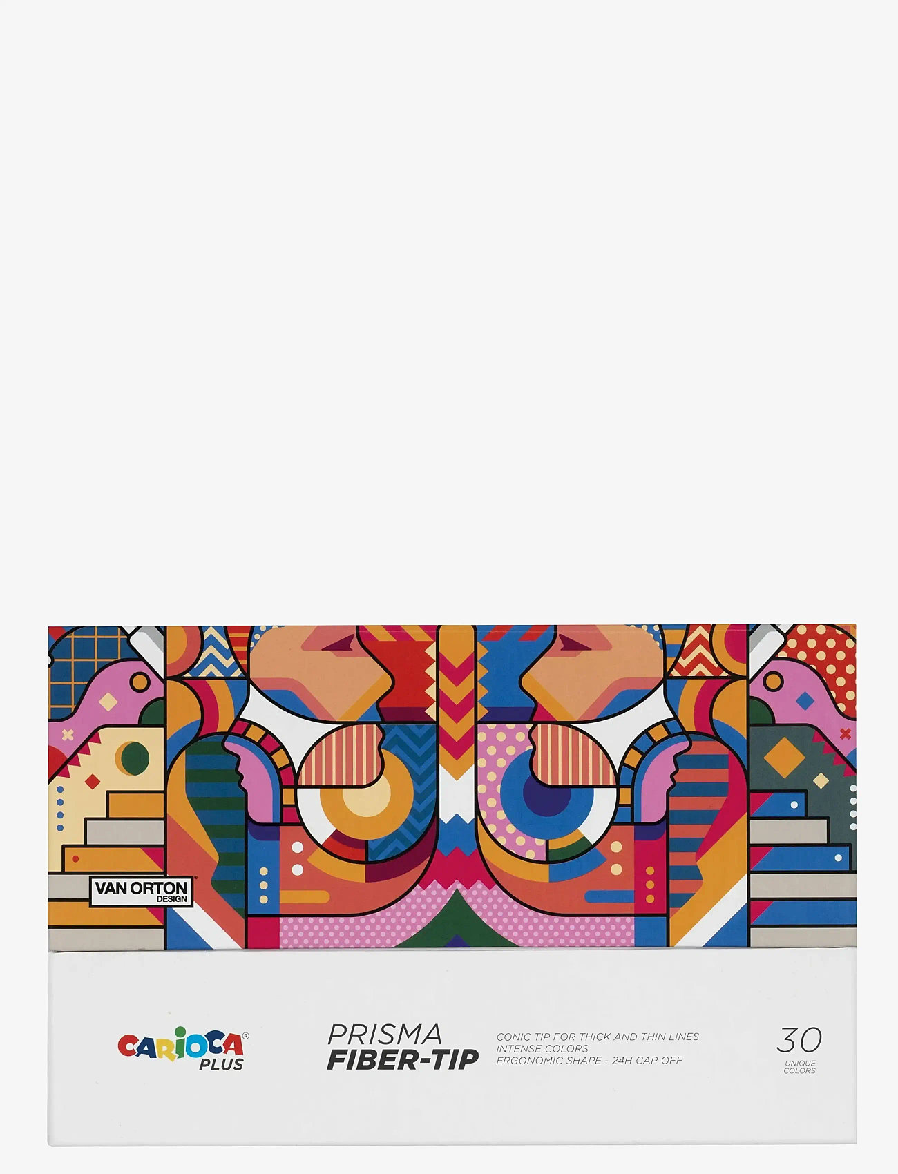 Carioca - CARIOCA PLUS PRISMA FIBERPENNOR 30-PACK - pennor - multi - 0