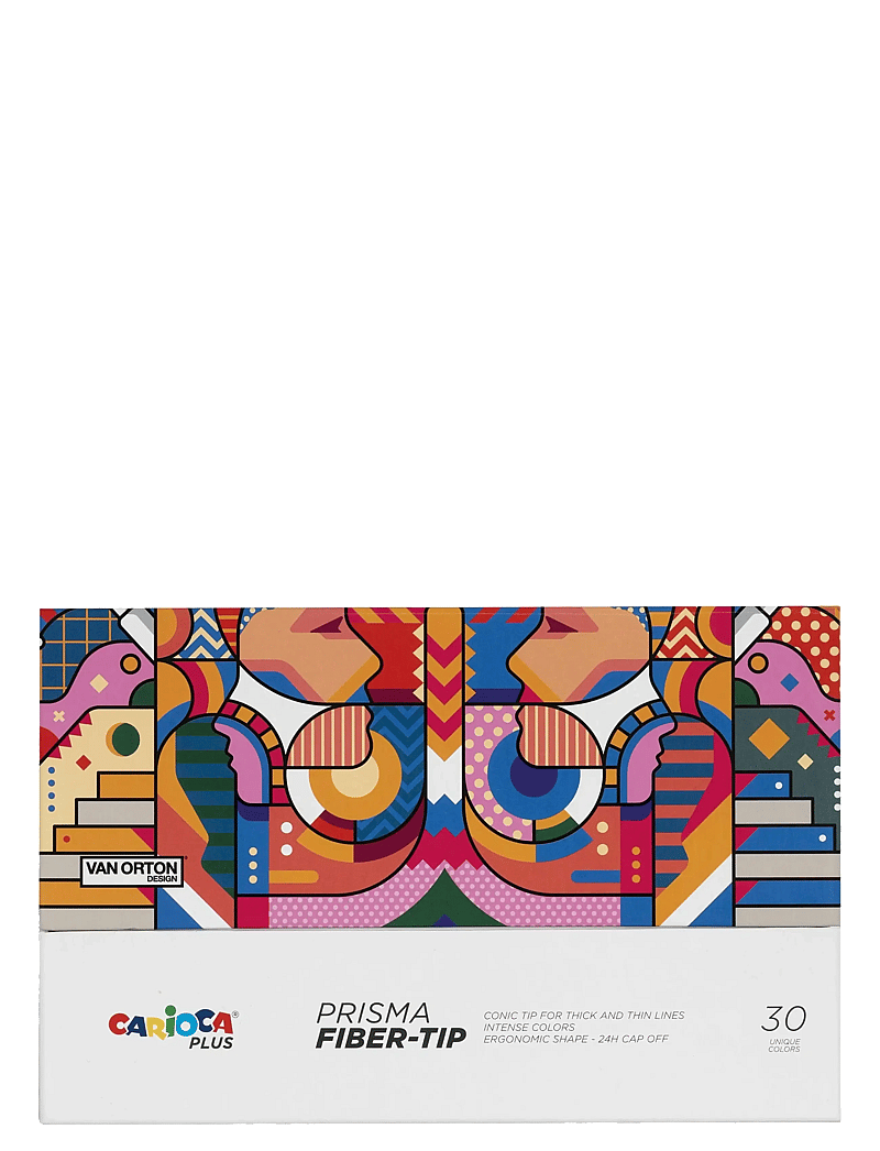 Carioca - CARIOCA PLUS PRISMA FIBERPENNOR 30-PACK - pennor - multi - 0