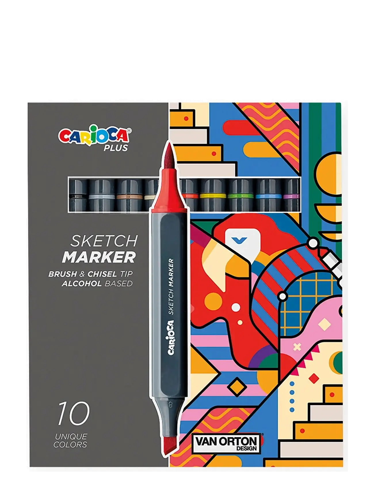 Carioca CARIOCA PLUS SKISSPENNOR 10-PACK - Neuheiten - MULTI / multi