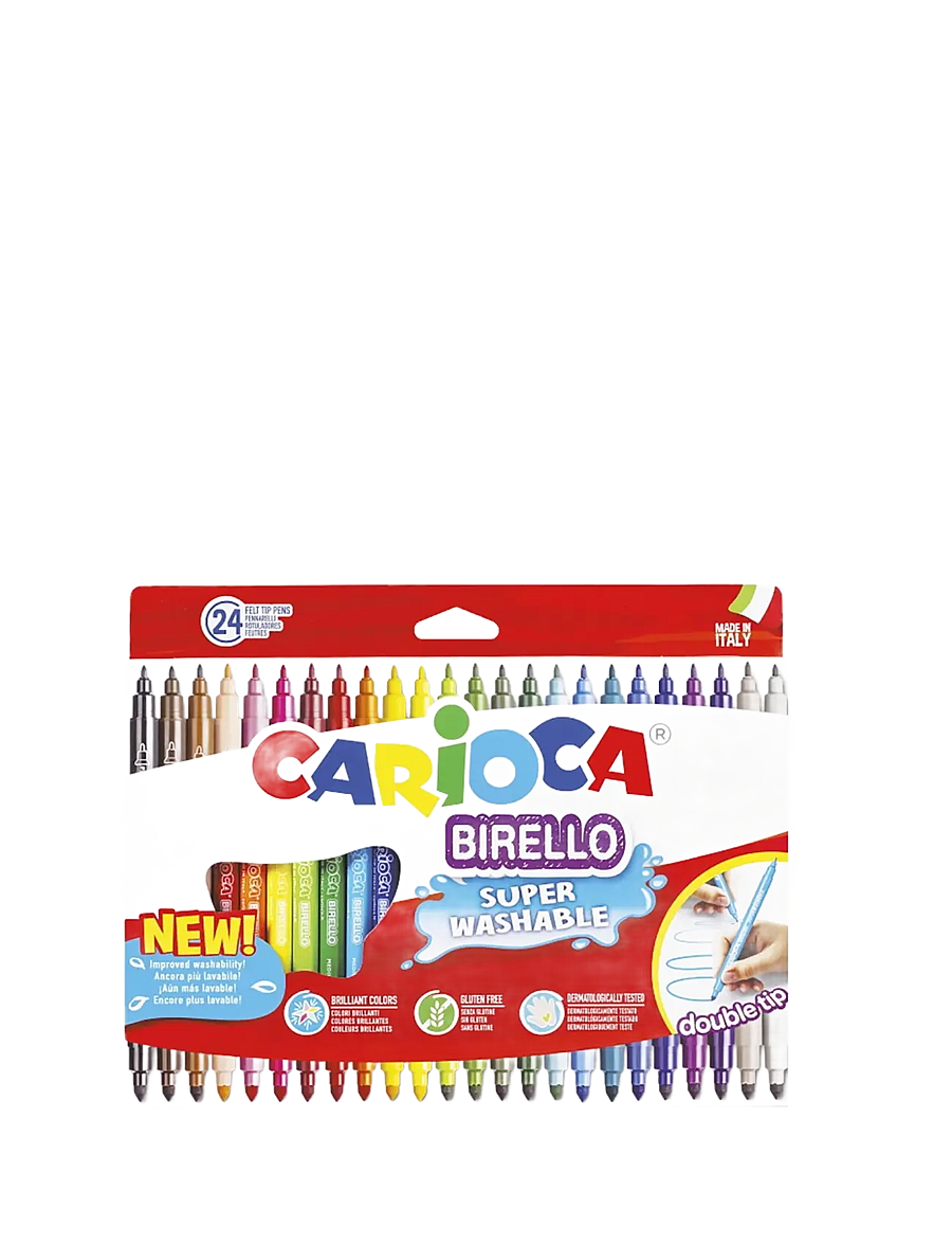 Carioca - Carioca duo fiber pencils 24-pack - 950131 - schreibwaren - multi - 0