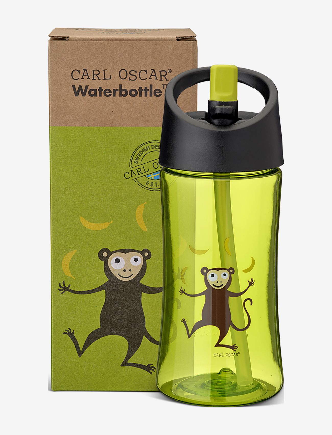 Carl Oscar - Water Bottle Kids 0.35 L - Lime - wasserflaschen - lime - 1