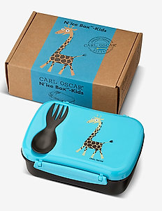 N'ice Box Kids, Lunch box with cooling pack - Turquoise, Carl Oscar