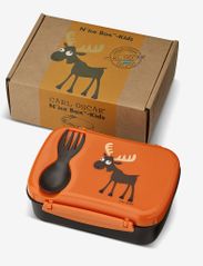 Carl Oscar - N'ice Box Kids, Lunch box with cooling pack - Orange - madkasser - orange - 1