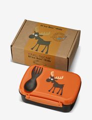 Carl Oscar - N'ice Box Kids, Lunch box with cooling pack - Orange - madkasser - orange - 3