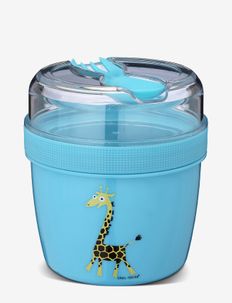 N'ice Cup - L, Kids, Lunch box with cooling disc - Turquoise, Carl Oscar