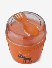 Carl Oscar - N'ice Cup - L, Kids, Lunch box with cooling disc - Orange - brotdosen - orange - 2