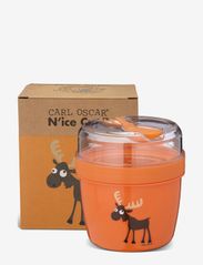 Carl Oscar - N'ice Cup - L, Kids, Lunch box with cooling disc - Orange - brotdosen - orange - 4