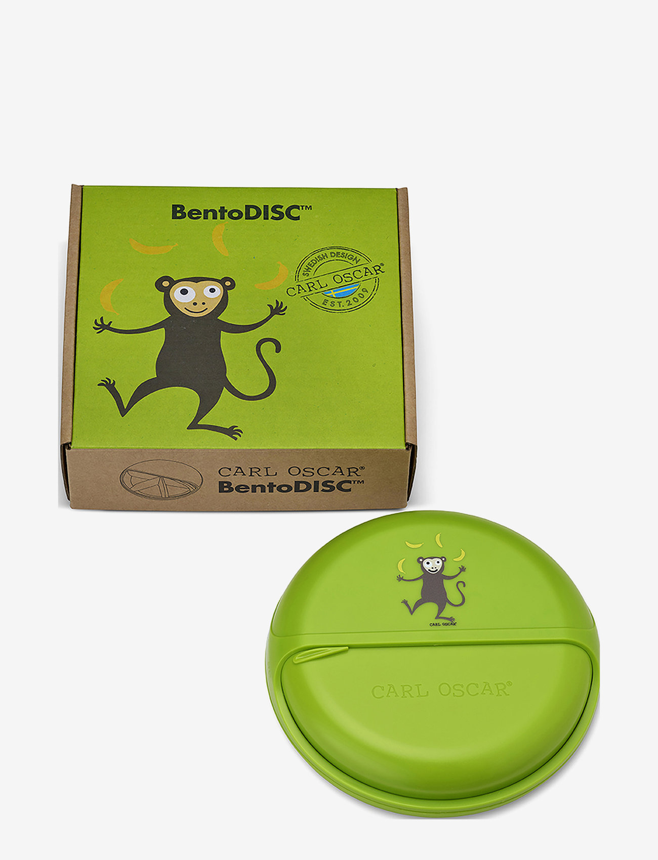 Carl Oscar - BentoDISC™, Kids - Lime - lunch boxes & water bottles - lime - 1