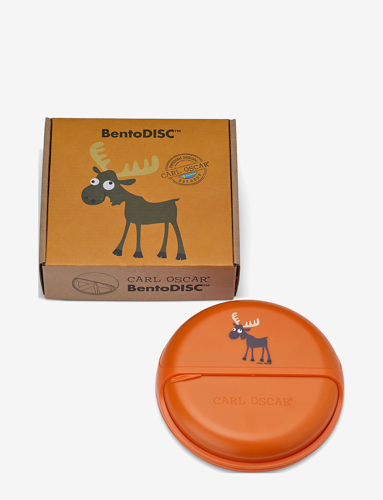 Carl Oscar - BentoDISC™, Kids - Orange - lunch boxes & water bottles - orange - 1