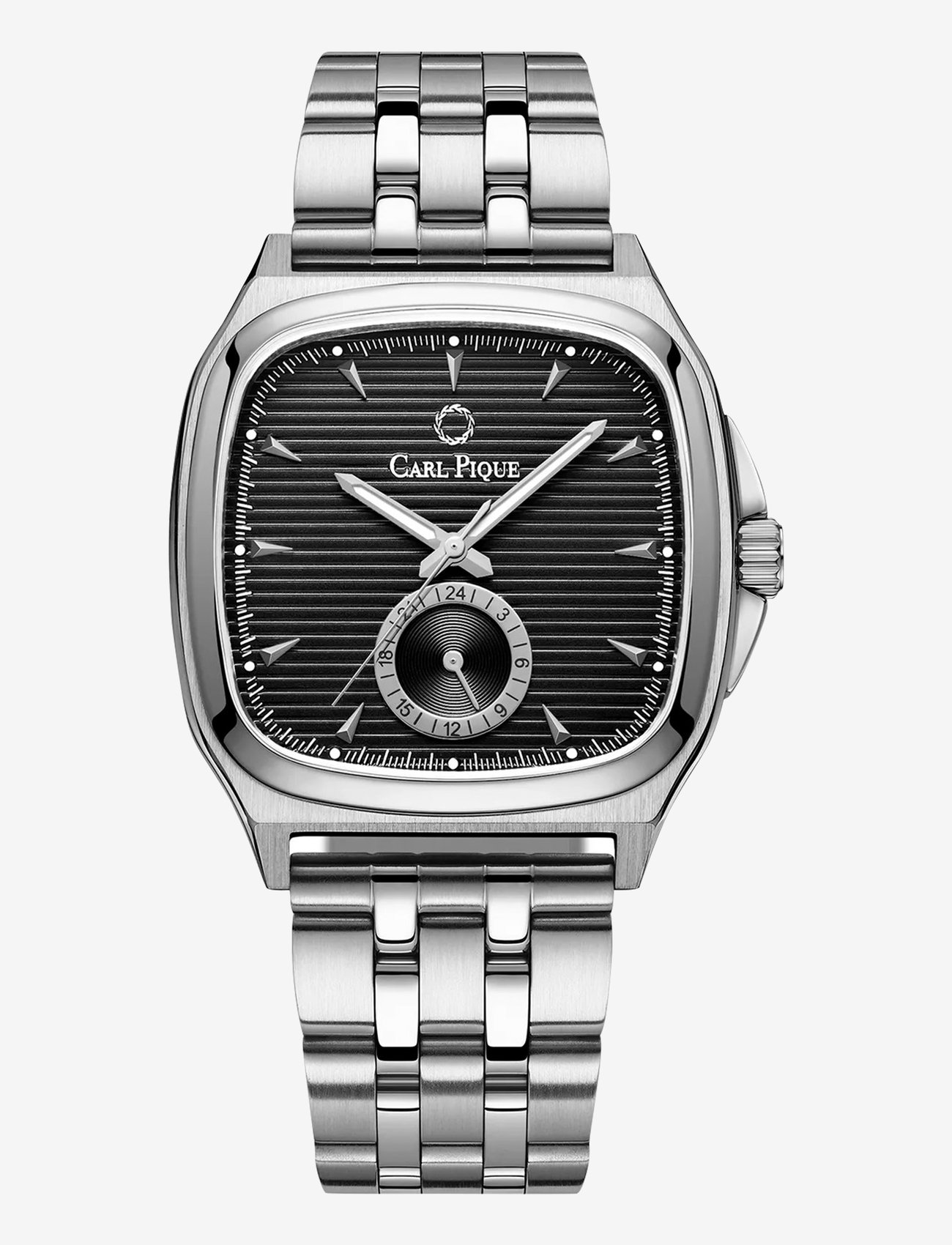 Carl Pique - Carré CP0002 - analoogkellad - black - 0