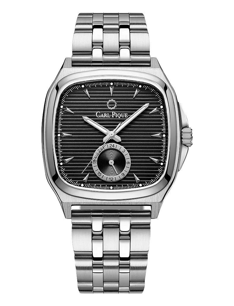 Carl Pique - Carré CP0002 - analoogkellad - black - 0