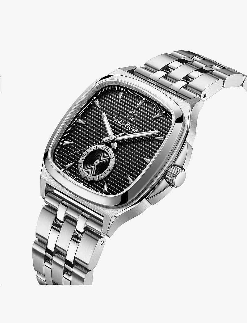 Carl Pique - Carré CP0002 - analoogkellad - black - 1