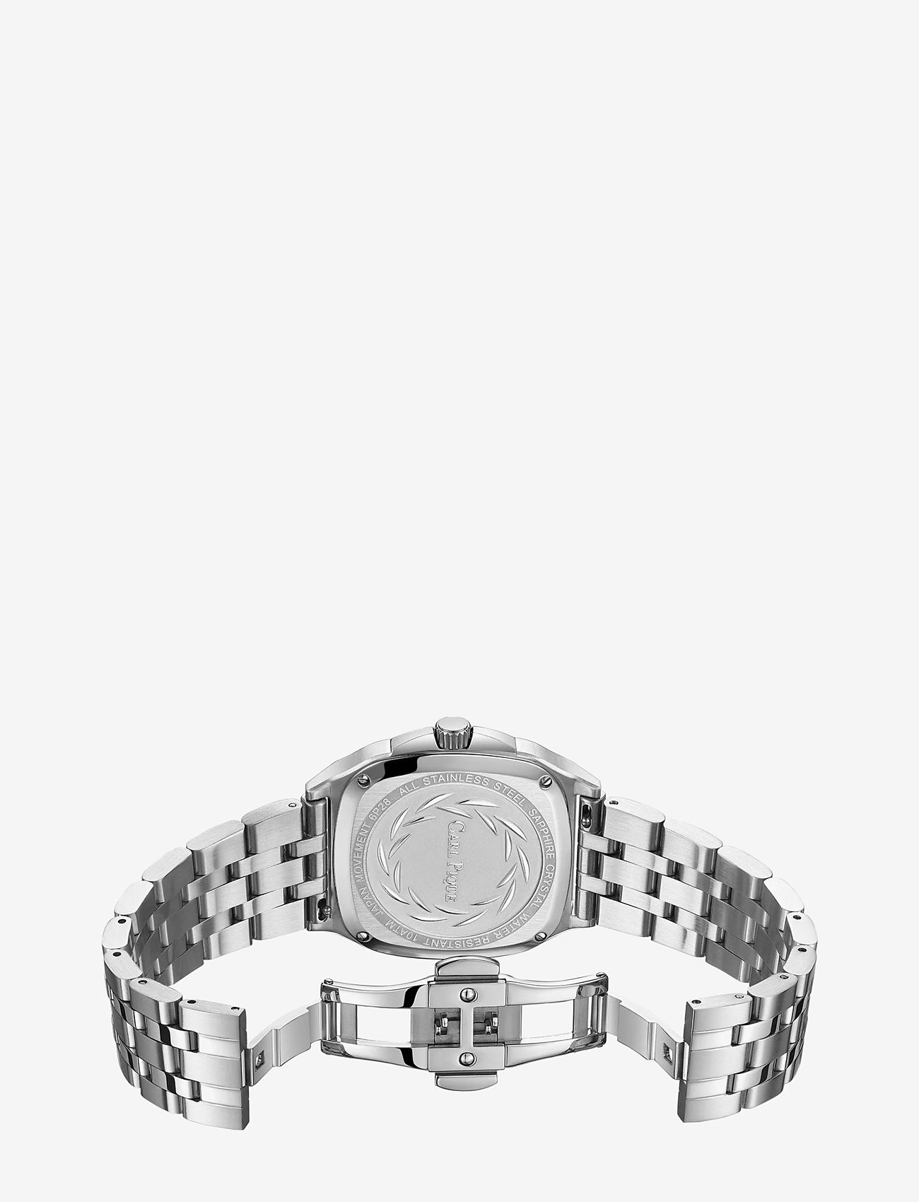 Carl Pique - Carré CP0002 - analoogkellad - black - 2