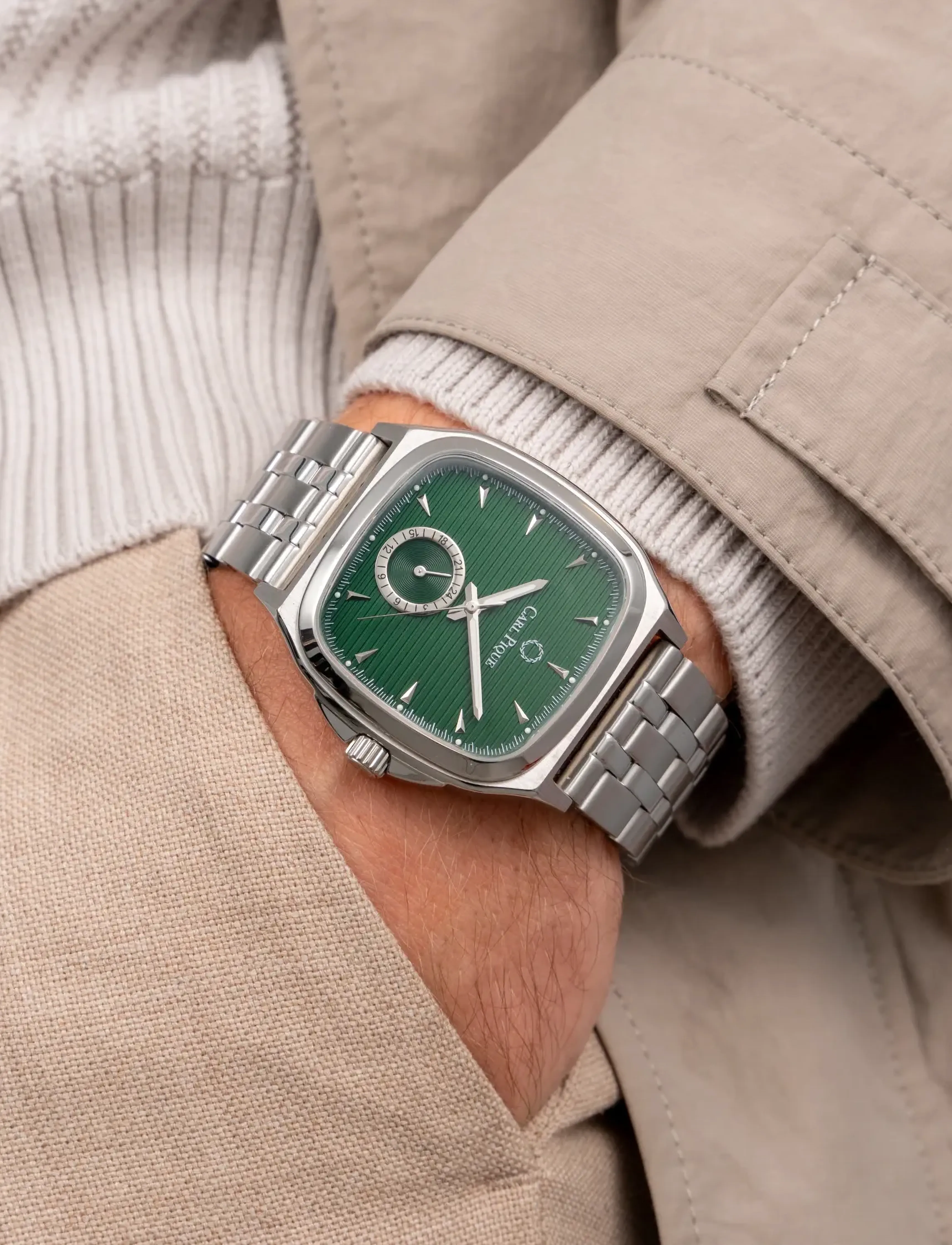 Carl Pique Carré CP0004 - Nach Anlass kaufen - GREEN / green
