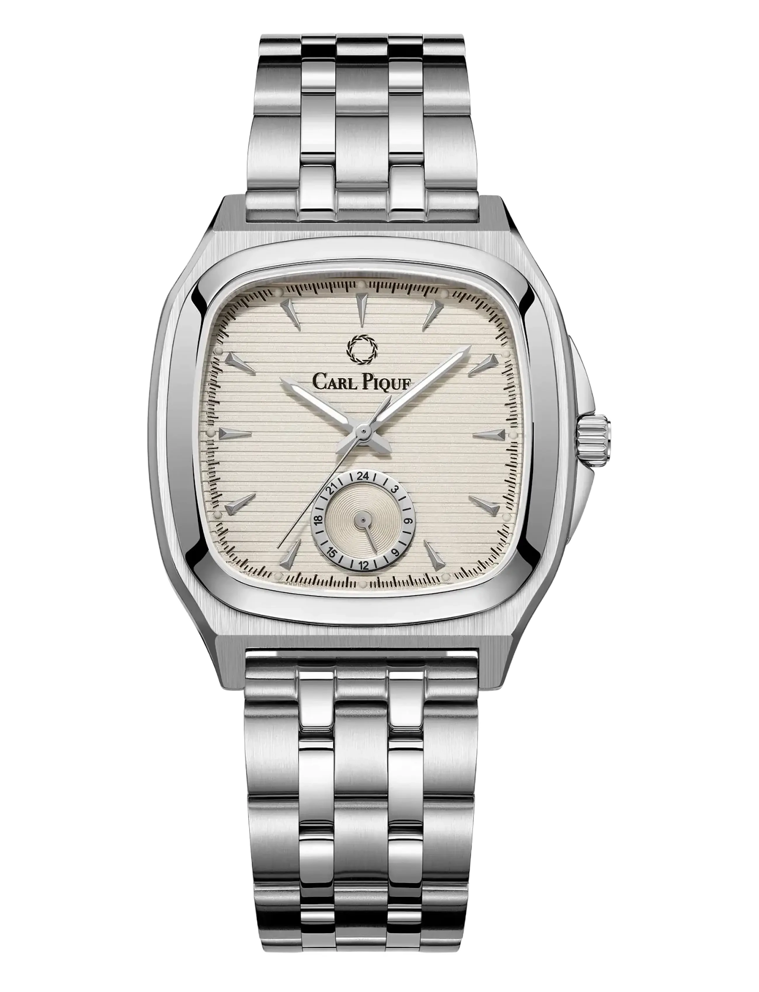 Carl Pique - Carré Small CP0092 - analoge ure - beige - 1