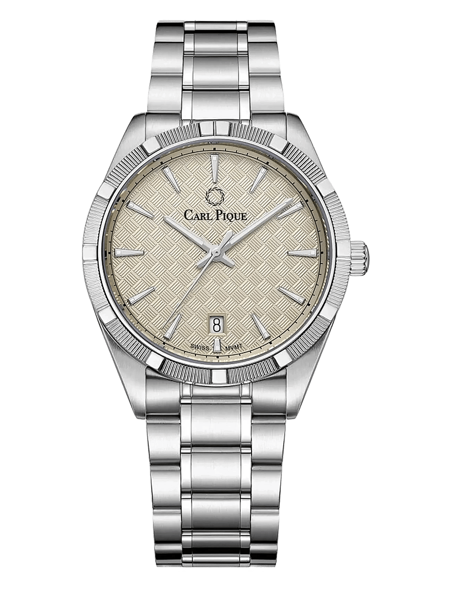 Carl Pique - Classic CP0116 - analoge ure - beige - 1