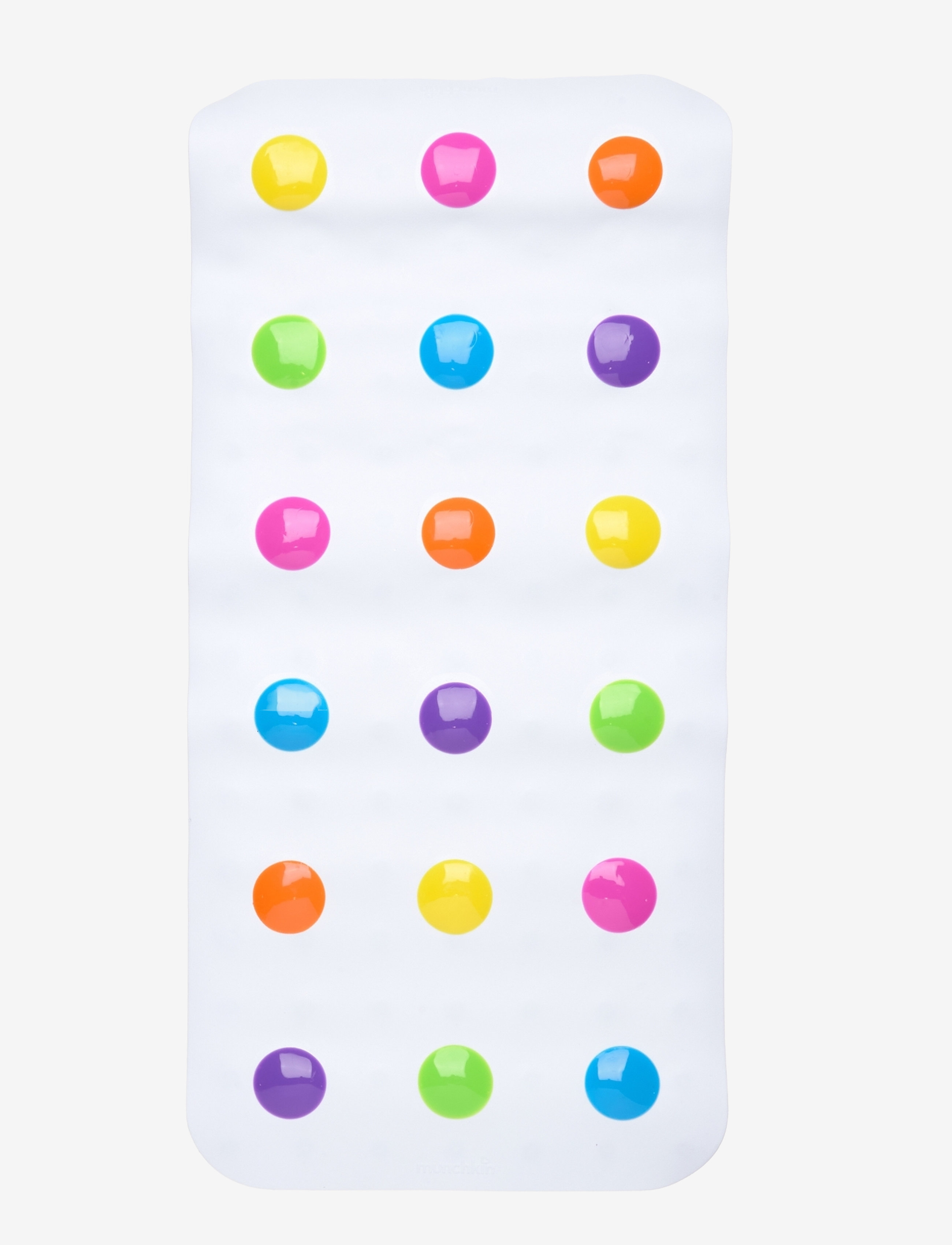 Carlo Baby Munchkin Dandy Dots Badkarsmatta, Bathroom Mats, Multi/mønstret, Str: ONE SIZE