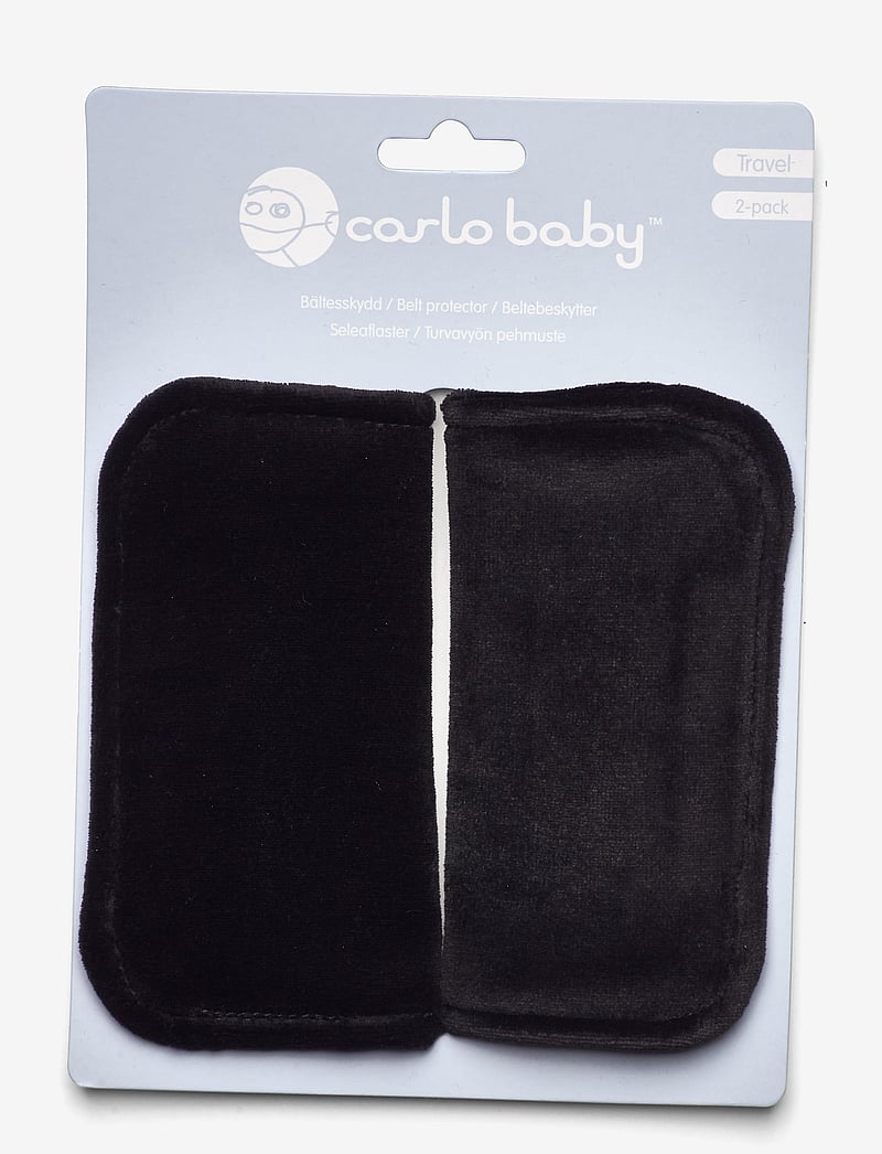 Carlo Baby - Bältesskydd Bilstol 2-Pack - accessoires - black - 0