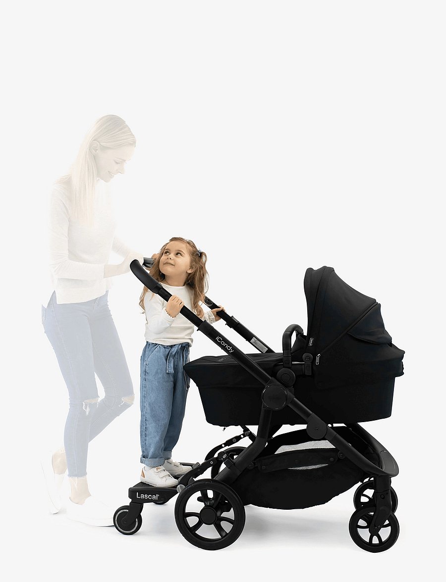 Carlo Baby - Buggy Board Maxi Svart - kinderwagen-accessoires - black - 2