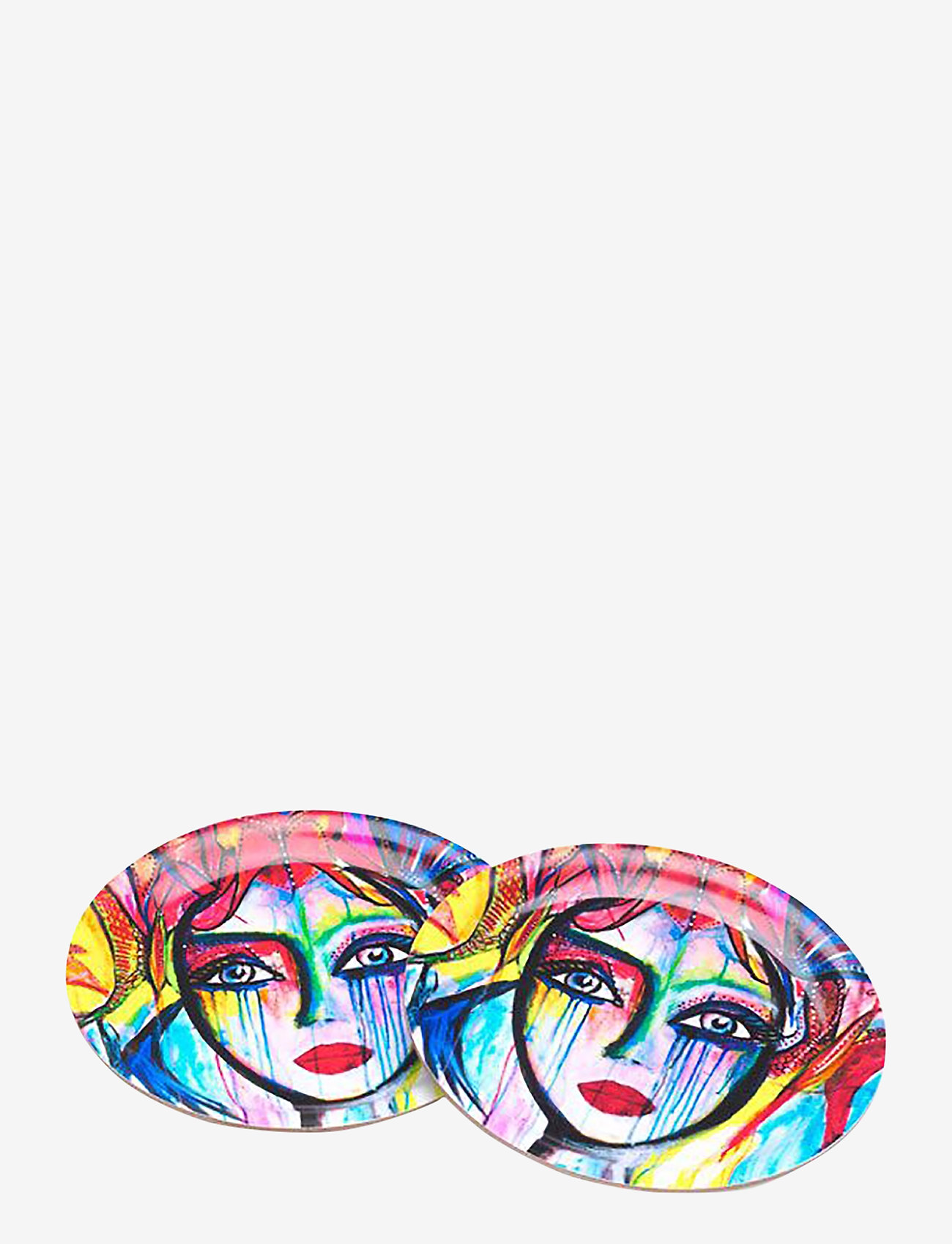 Carolina Gynning - Glass Coaster Slice of life - multi colour - 0