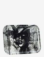 Carolina Gynning - Tray 27x20 cm Looking for you - lowest prices - black/white - 0