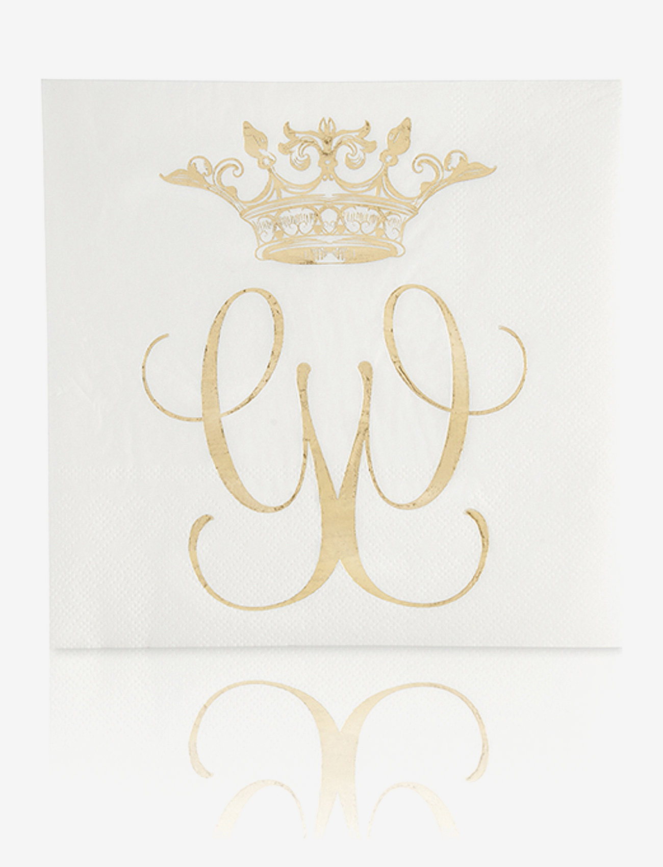Carolina Gynning - Royal napkin 20-pack - papieren servetten - white - 0