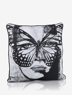 Secret Butterfly -  jacquard cushion, Carolina Gynning