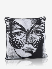Secret Butterfly -  jacquard cushion - MULTI COLOURED