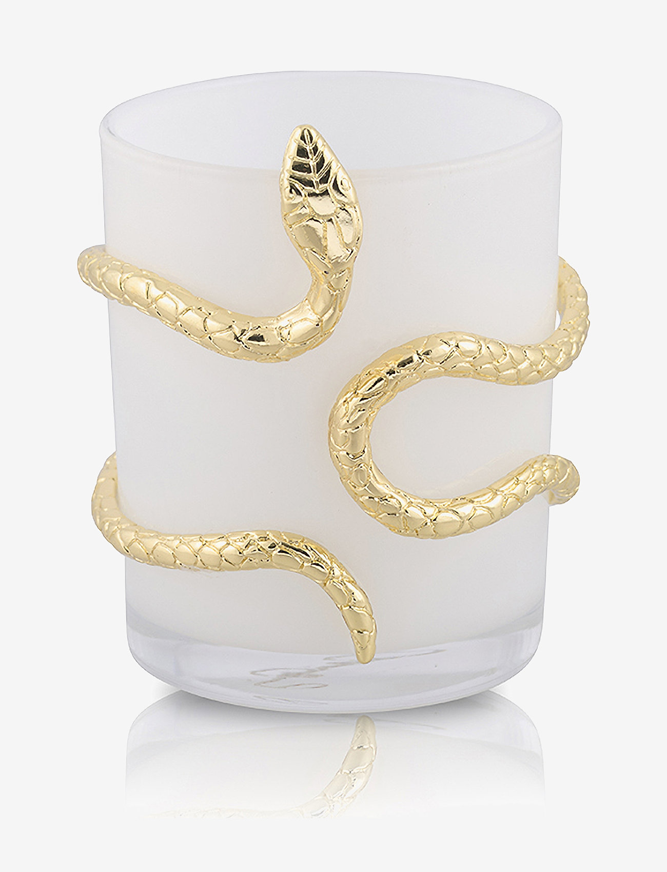 Carolina Gynning - Snake - candle cup - laveste priser - white/gold - 0
