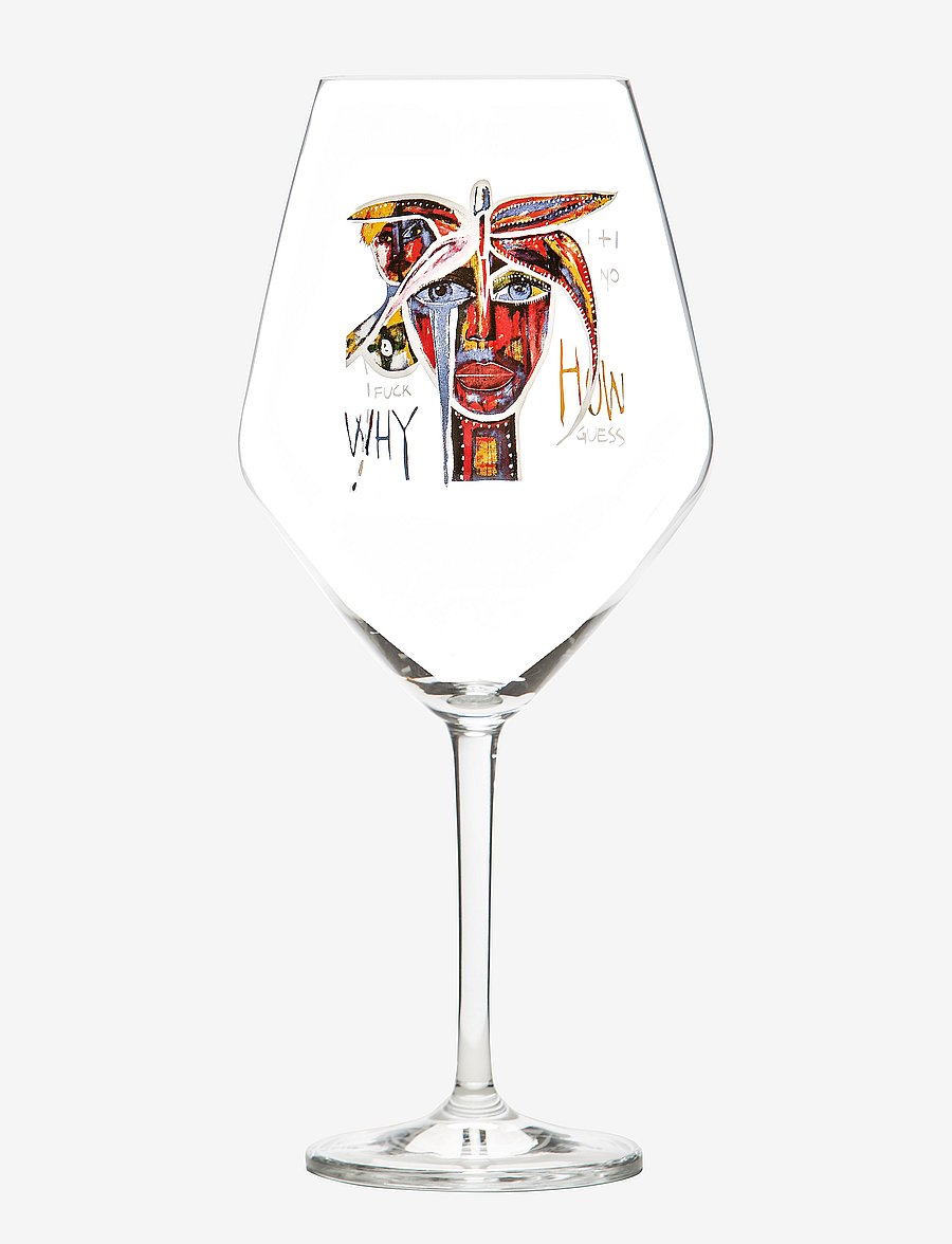 Carolina Gynning - Butterfly Mess. IV - punase veini pokaalid - clear with decal - 0