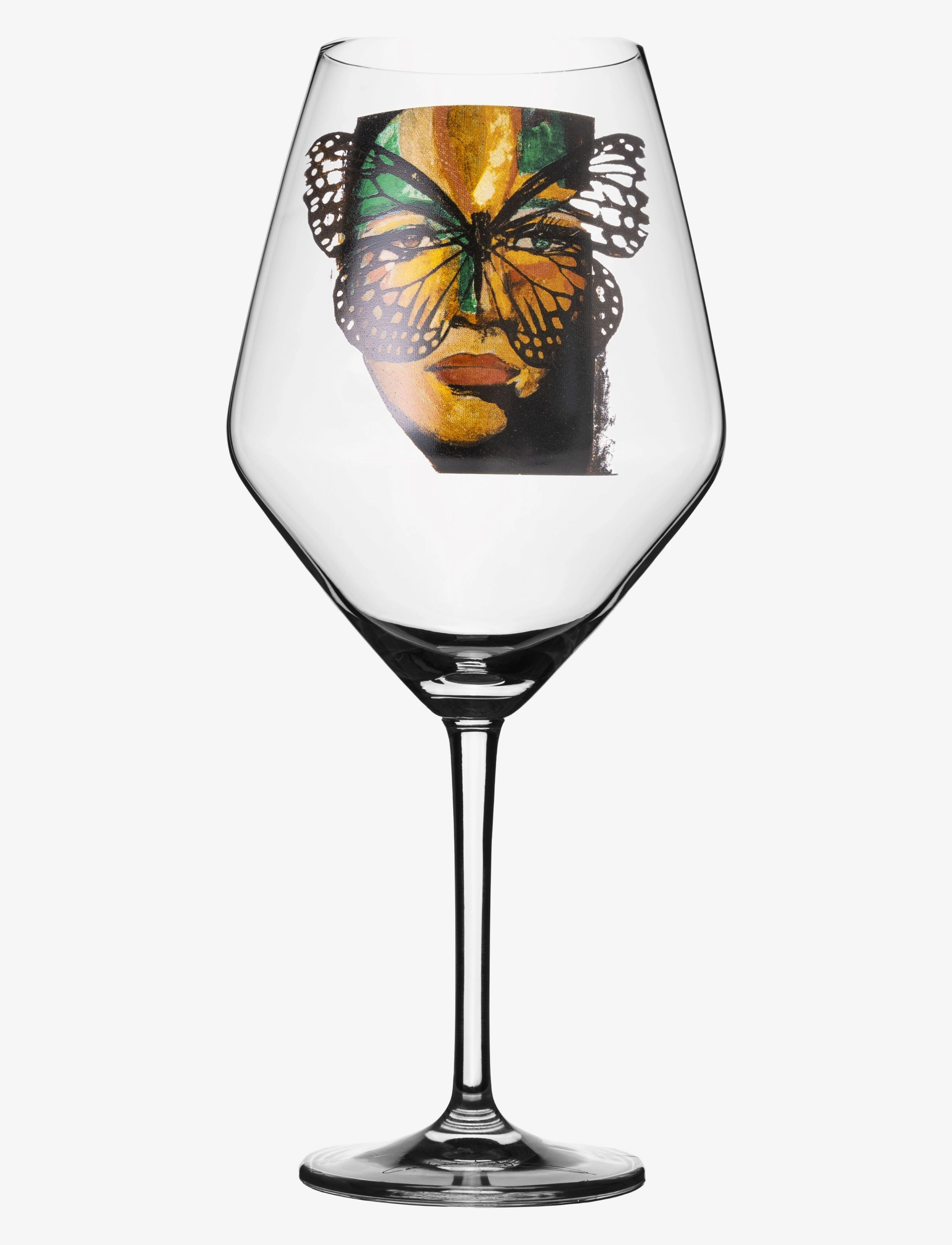 CAROLINA GYNNING Golden Butterfly Vinglas CLEAR WITH DECAL - 75 CL - Unisex