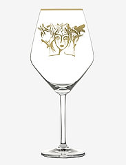 Carolina Gynning - Slice of Life Gold - rødvinsglass - clear with decal - 0