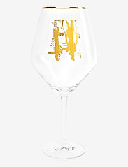 Carolina Gynning - Wild Woman Gold - rødvinsglass - clear with decal - 0
